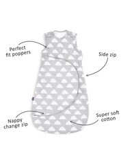 Snuz Grey Kids 2.5 Tog 100% Cotton Sleep Bag - Image 3 of 5