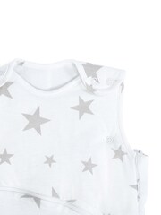 Snuz White 2.5 Tog Baby 100% Cotton Sleeping Bag - Image 5 of 5