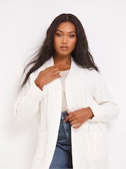 JD Williams cu cablu Maxi Cardigan - Image 4 of 4