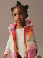 Multi Bright Tye Dye Printed Gilet (3mths-7yrs) - Image 1 of 9
