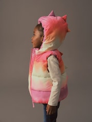 Multi Bright Tye Dye Printed Gilet (3mths-7yrs) - Image 2 of 9