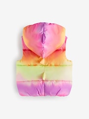 Multi Bright Tye Dye Printed Gilet (3mths-7yrs) - Image 6 of 9