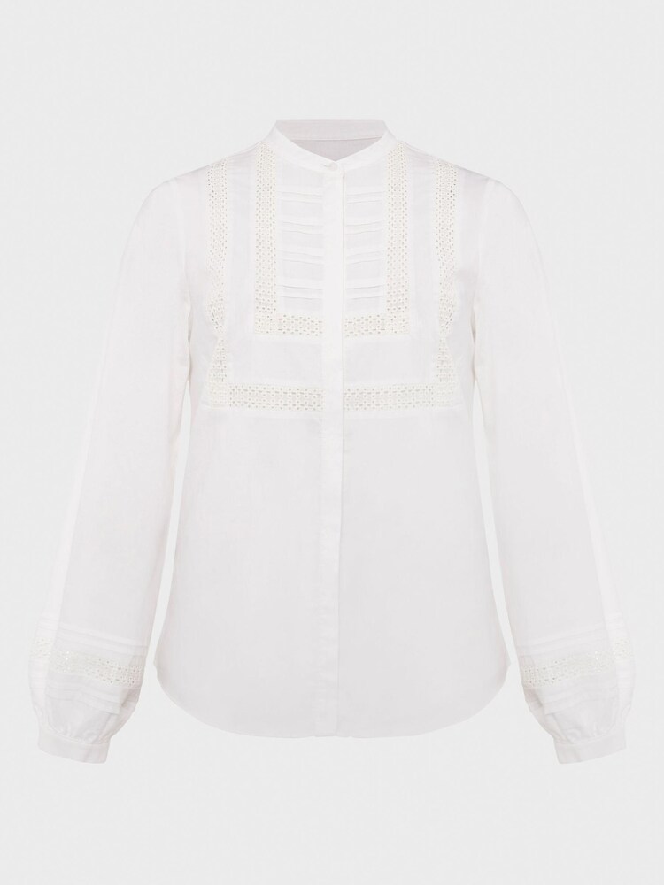 Hobbs White Mabel Blouse - Image 4 of 4