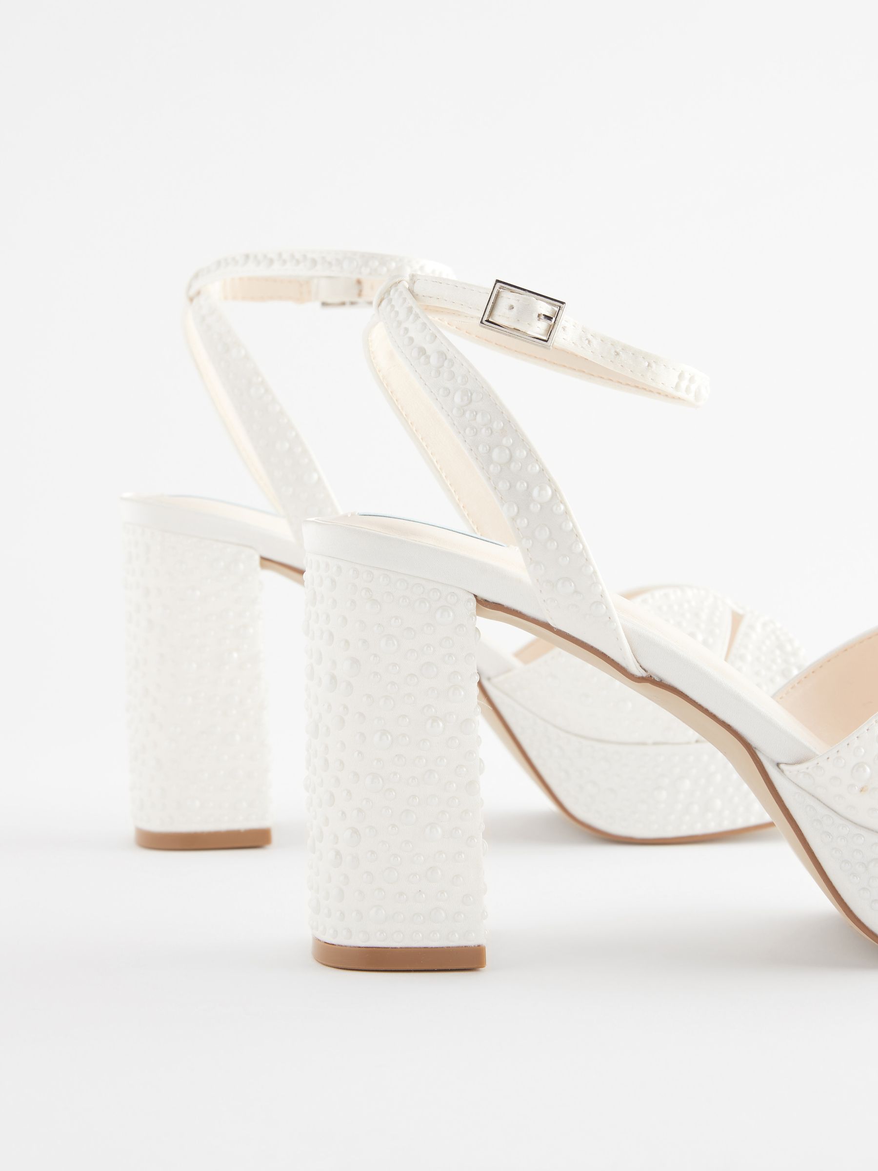 Acheter ivoire Forever Comfort Mariage Pearl Platform Mariage Ivory Sandales from Next Luxembourg