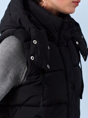 رمادي - كنزة مضلعة برقبة عالية - صورة 4 من 6