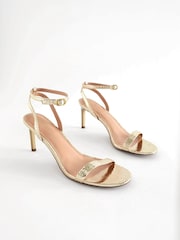 Gold Forever Comfort® Simple Sandals - Image 1 of 8