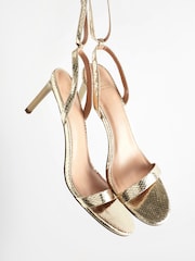 Gold Forever Comfort® Simple Sandals - Image 3 of 8