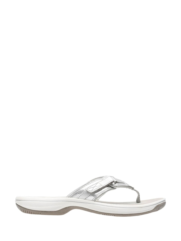 Silber - Clarks Brinkley Sea Sandalen - Bild 1 von 7 Silber - Clarks Brinkley Sea Sandalen - Bild 1 von 7