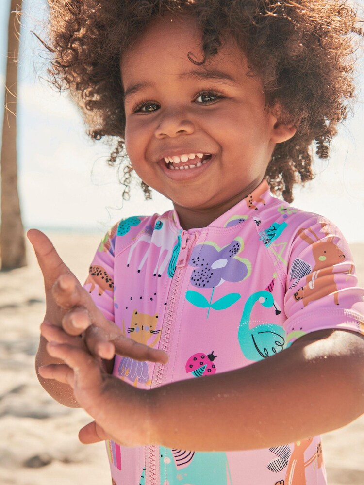 Pink Unicorn Sunsafe Swim Suit (3mths-7yrs) - Image 4 of 6