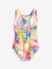 Multi Bright Unicorn Sports Swimsuit (3-16yrs) - Image 4 of 5
