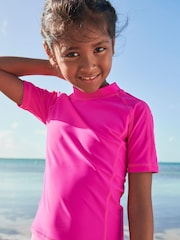 Pink Rash Vest (3-16yrs) - Image 1 of 6