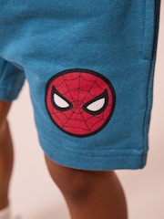 Red/Blue Spider-Man License T-Shirt And Shorts Set (3mths-8yrs) - Image 4 of 6