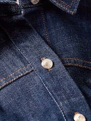 Tommy Hilfiger Blue Denim Shacket - Image 3 of 3