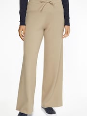 Tommy Hilfiger Brown Wide Leg Trousers - Image 1 of 5