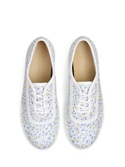 Hotter Pink Mabel Lace-Up Canvas Deck Shoes - Image 3 of 4