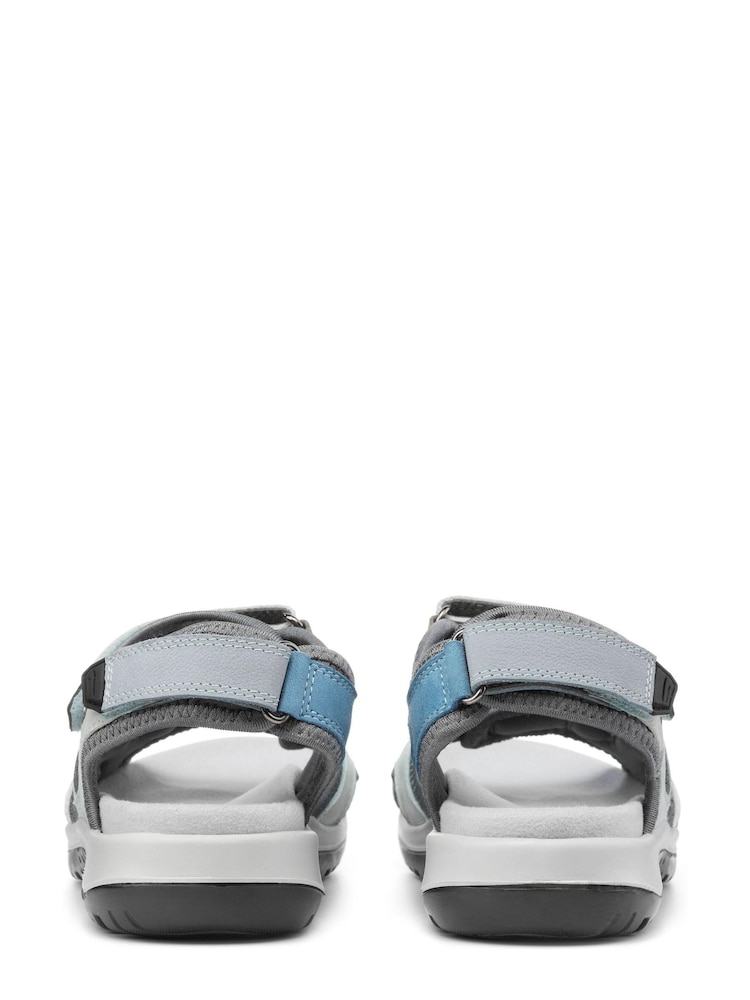 Hotter Travel II Sporty Walking Grey Sandals - Image 4 of 4