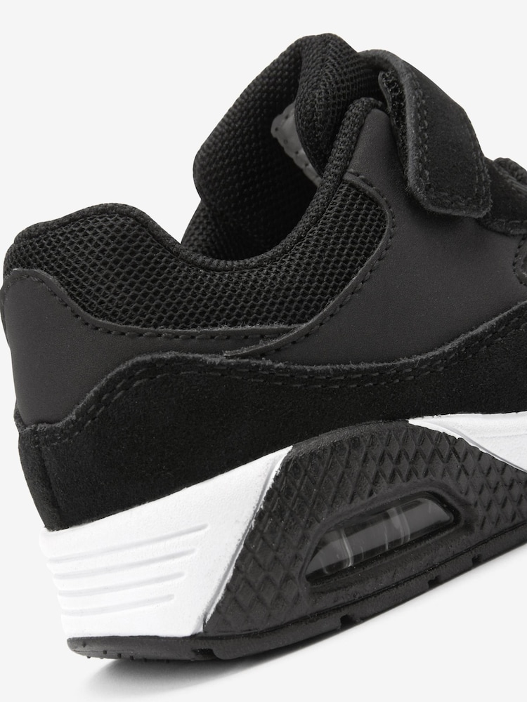 Black Elastic Lace Trainers - Image 5 of 5 Black Elastic Lace Trainers - Image 5 of 5