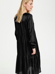 Cream Sally Long Sleeve Black Dress - Image 2 of 6