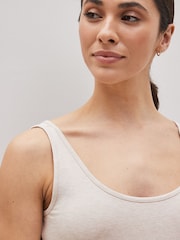 Oatmeal Thick Strap Vest - Image 3 of 4