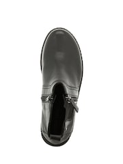 Josef Seibel Steffi 60 Black Ankle Boots - Image 3 of 4