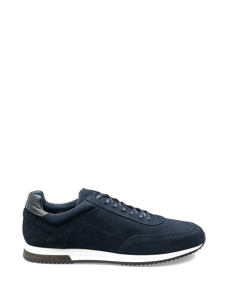 Loake Bannister Leather Trainers - Image 1 of 4