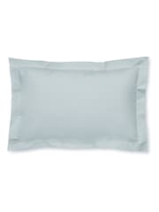 Laura Ashley Set of 2 Pale Seaspray Blue 400 Thread Count 100% Cotton Pillowcase - Image 1 of 1