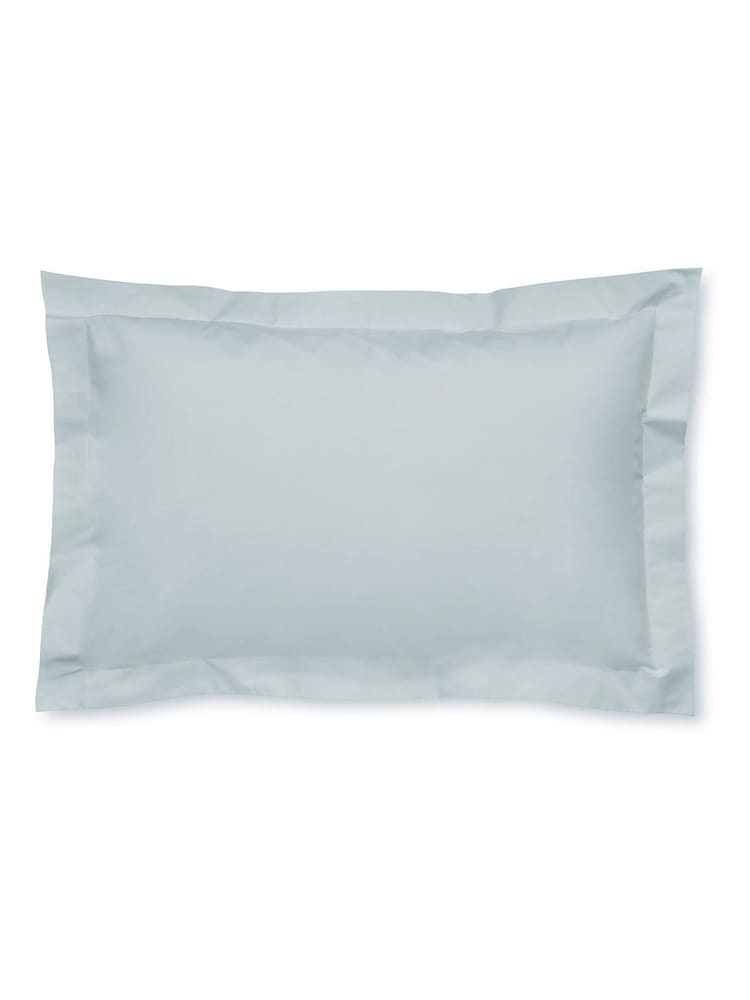 Laura Ashley Set of 2 Pale Seaspray Blue 400 Thread Count 100% Cotton Pillowcase - Image 1 of 1