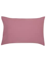 Laura Ashley Set of 2 Mulberry Red 400 Thread Count 100% Cotton Pillowcase - Image 1 of 1