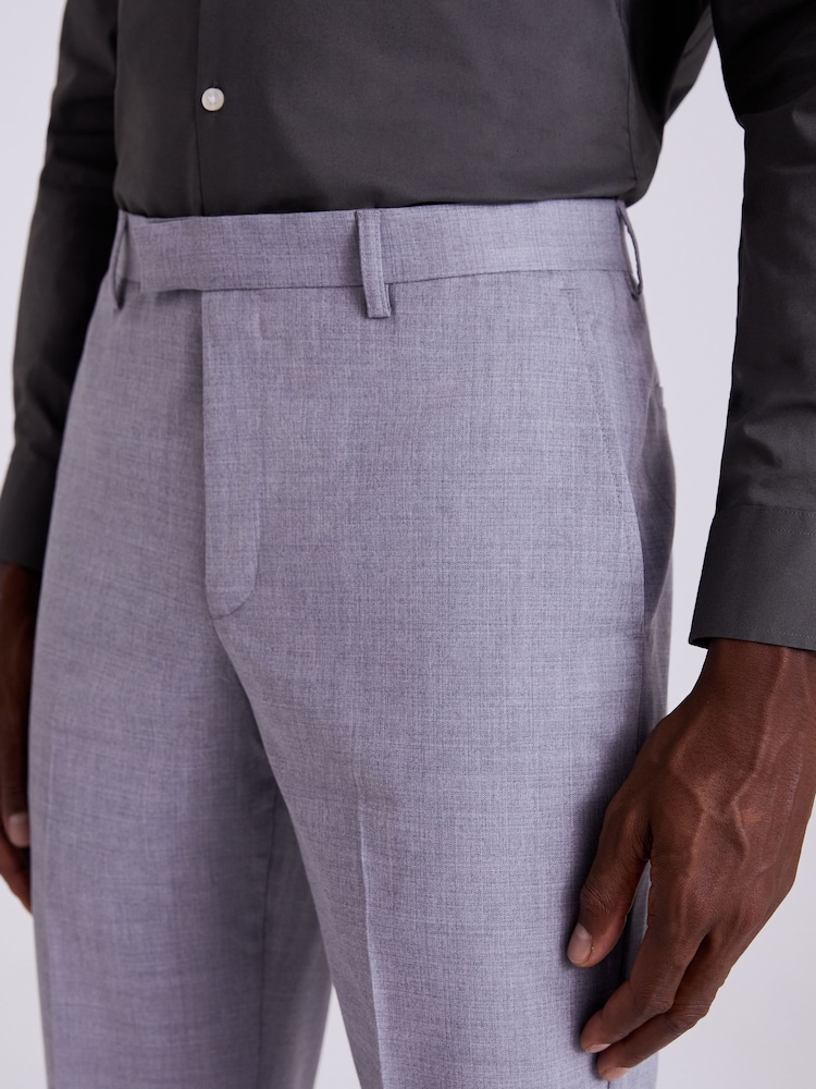 MOSS Grey Tailored Stretch Suit: Trousers - Image 3 of 3 MOSS Grey Tailored Stretch Suit: Trousers - Image 3 of 3