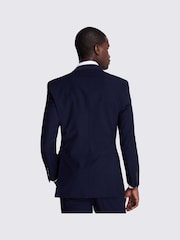MOSS Dark Navy Blue Tailored Fit Suit: Jacket - Image 3 of 9
