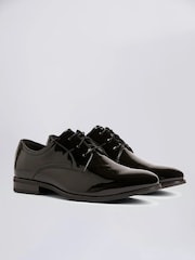 MOSS Black Mayfair Patent Dress Shoes - Image 1 of 4