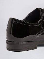 MOSS Black Mayfair Patent Dress Shoes - Image 3 of 4