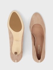 Hobbs Pink Lizzie Court Shoes - Image 3 of 4
