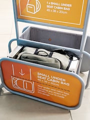 Cabin Max Manhattan Hybrid 30 Liter 45x36x20cm Rygsæk / Trolley Easyjet Håndbagage - Image 10 of 12