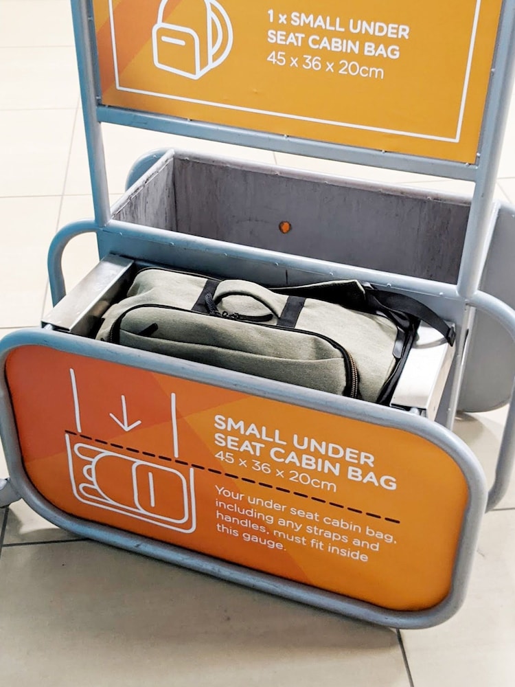 Cabin Max Manhattan Hybrid 30 Liter 45x36x20cm Rygsæk / Trolley Easyjet Håndbagage - Image 10 of 12