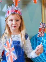 Party Pieces 20 Pack Multi A Great British Party Dress-Up Props - Image 1 of 2