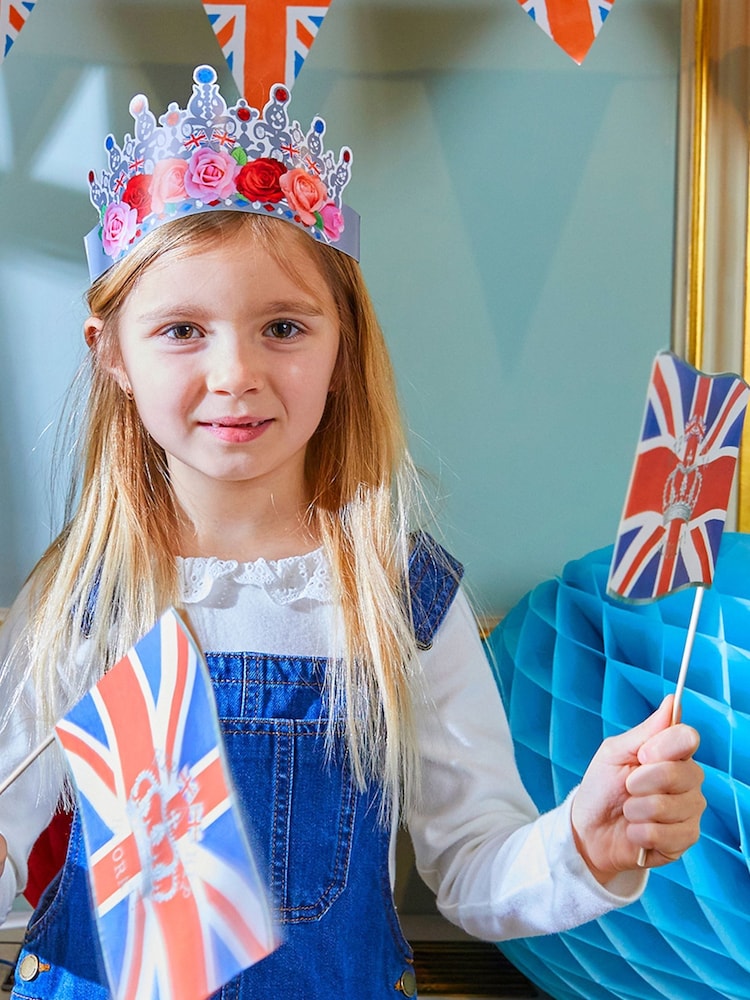 Party Pieces 20 Pack Multi A Great British Party Dress-Up Props - Image 1 of 2