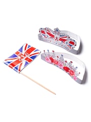 Party Pieces 20 Pack Multi A Great British Party Dress-Up Props - Image 2 of 2