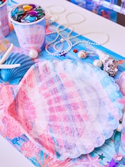 Party Pieces Multi 16 Pack Queen Of The Sea Shaped Paper Plates - Image 1 of 2