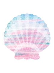 Party Pieces Multi 16 Pack Queen Of The Sea Shaped Paper Plates - Image 2 of 2