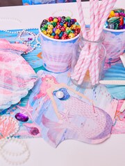 Party Pieces Multi 32 Pack Queen Of The Sea Shaped Napkins - Image 1 of 2