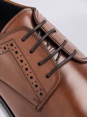 MOSS Tan Brogue John Lucan Shoes - Image 4 of 4