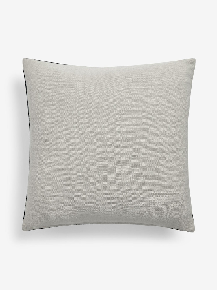 Black/White 50 x 50cm Wave Cushion - Image 6 of 6