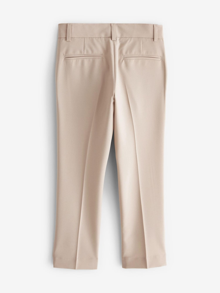 Neutral Skinny Fit Suit: Trousers (12mths-16yrs) - Image 5 of 5