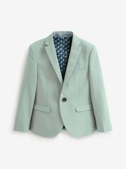 Sage Green Hunkemöller Red Short Fleece Embossed Robe Dressing Gown (12mths-16yrs) - Image 6 of 7