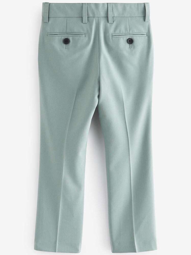 Sage Green Skinny Fit Suit: Trousers (12mths-16yrs) - Image 2 of 2