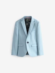 Pale Blue Hunkemöller Red Short Fleece Embossed Robe Dressing Gown (12mths-16yrs) - Image 5 of 6