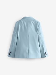 Pale Blue Hunkemöller Red Short Fleece Embossed Robe Dressing Gown (12mths-16yrs) - Image 6 of 6