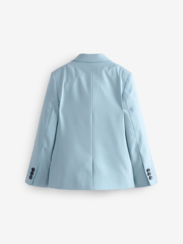 Pale Blue Hunkemöller Red Short Fleece Embossed Robe Dressing Gown (12mths-16yrs) - Image 6 of 6