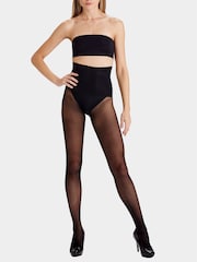 Heist 35 Denier Built In Shaping Black Tights - Image 2 of 5